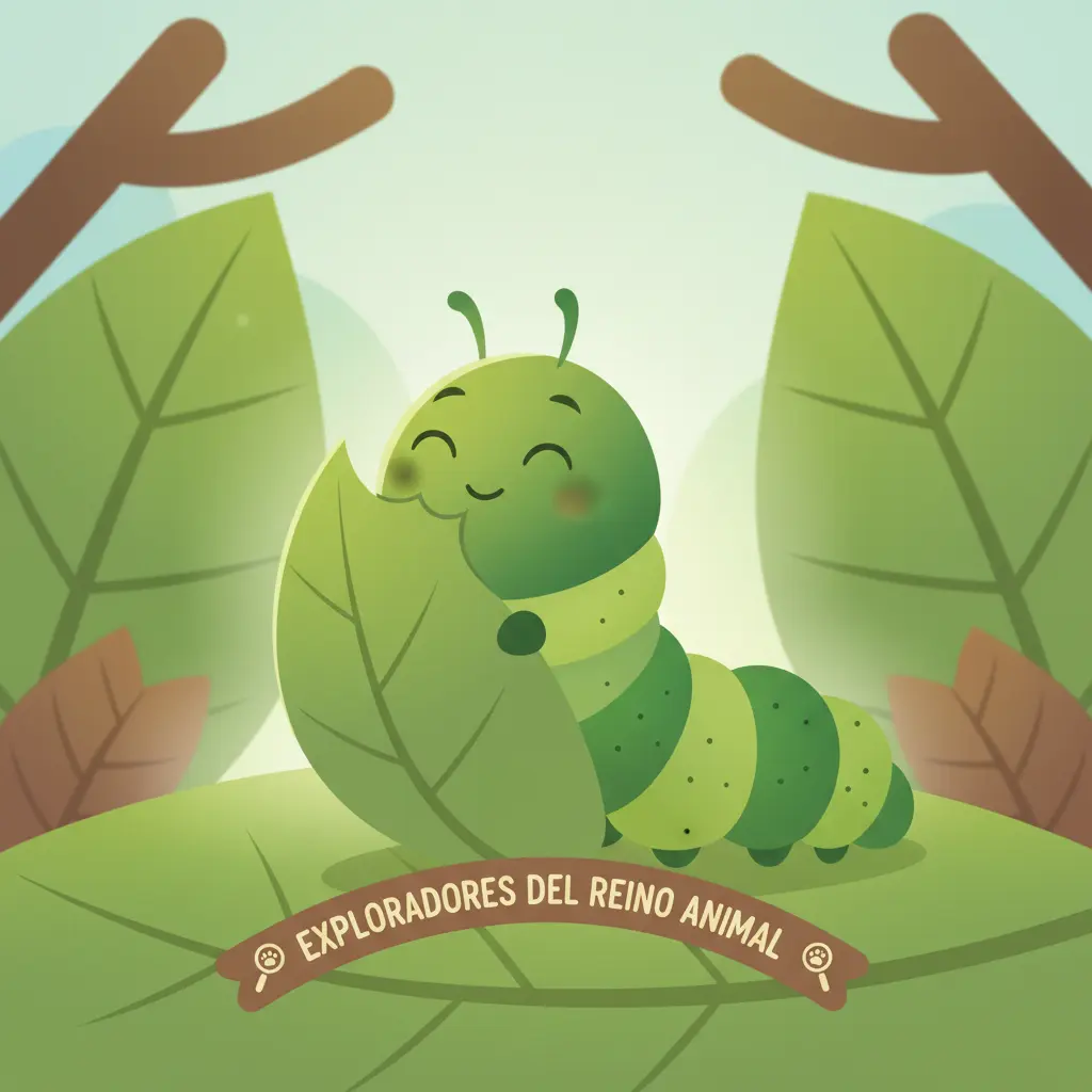 Portada de La oruga Comilona