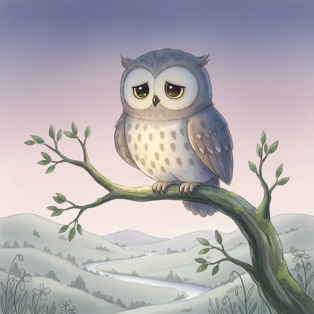 Ulises observa un valle gris y flores tristes al amanecer.