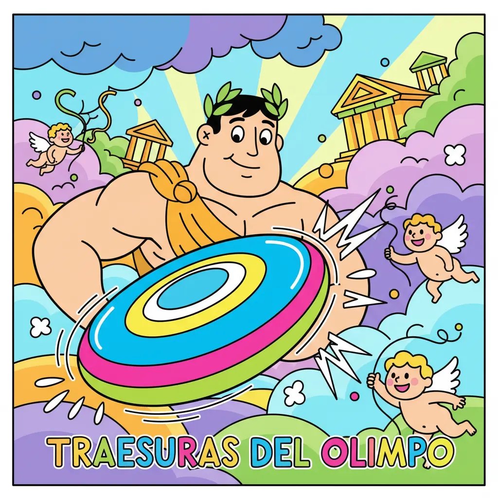 Cuento infantil: Hércules y el Disco Saltarin