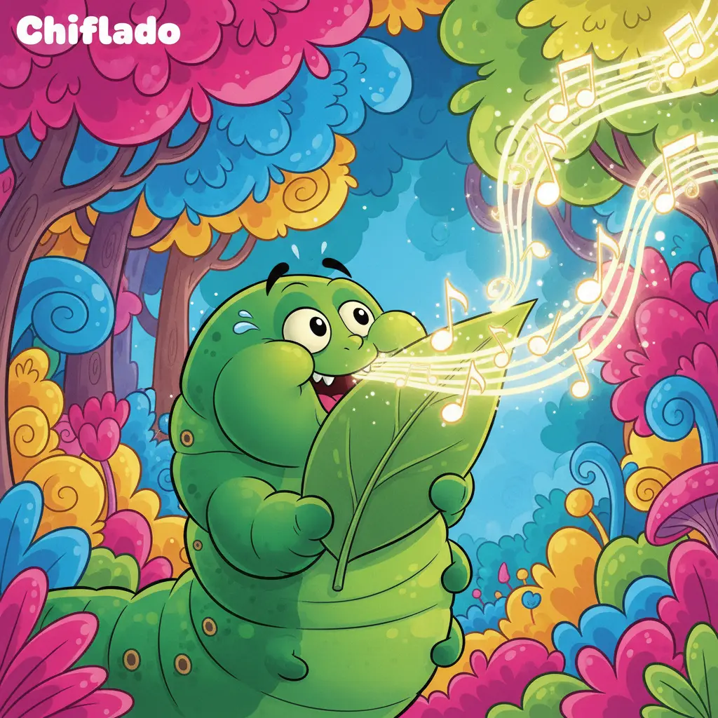 Portada de La Oruga Cantarina