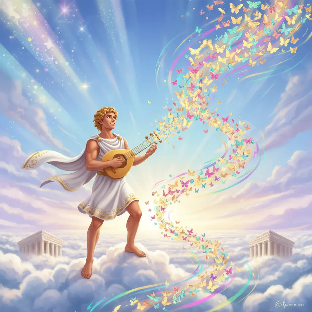 Portada de Las Mariposas Doradas de Apolo