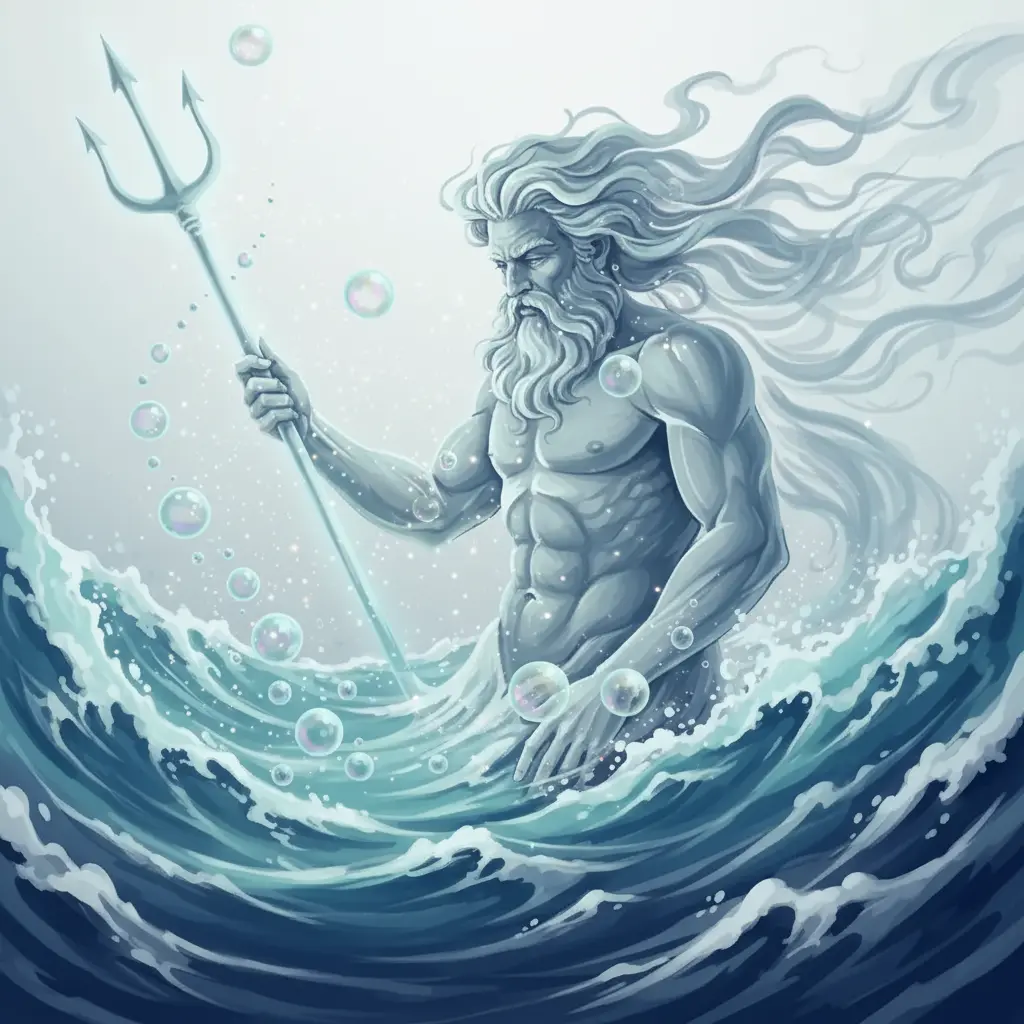 Las burbujas estallan suavemente en el cielo, liberando susurros de cuentos.