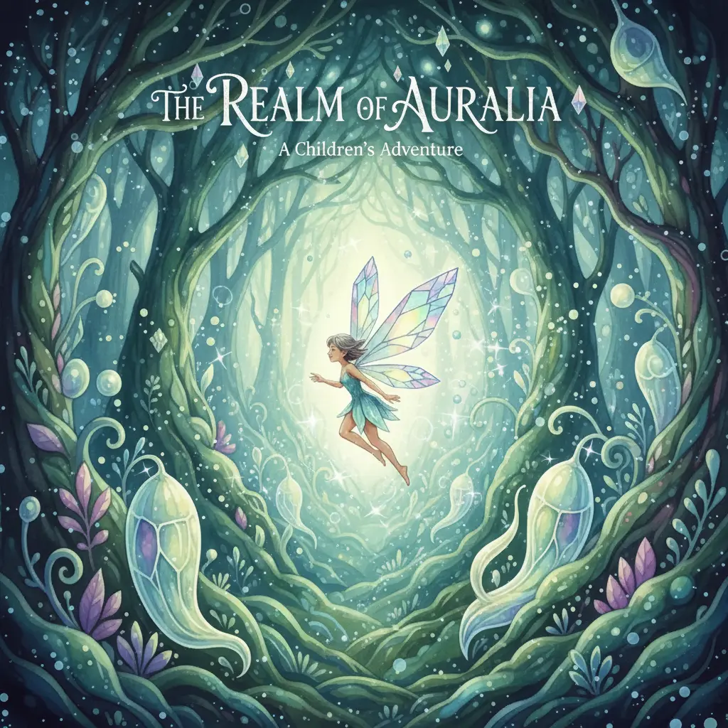 Un brillo mágico y misterioso aparece en la profundidad del bosque.