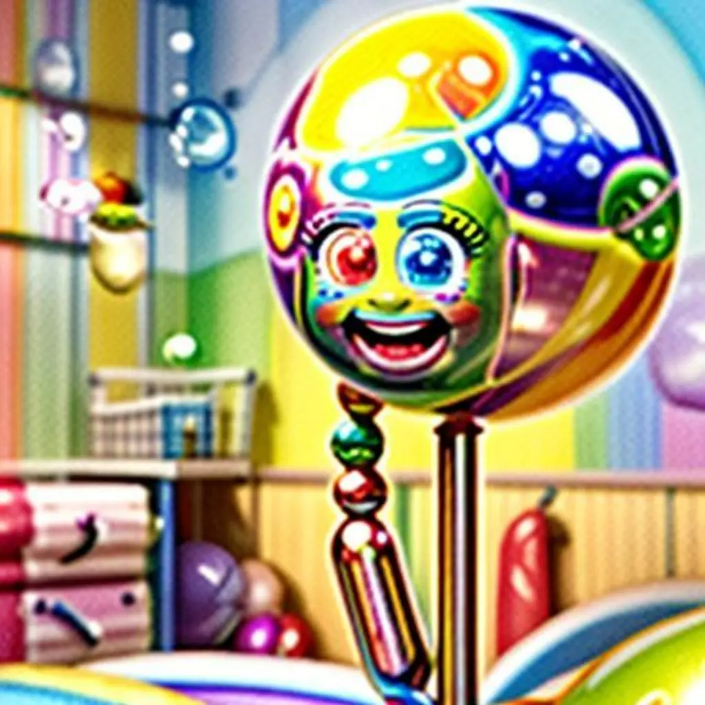 Balón Saltarín, con dos sueños pegados, rueda con picardía hacia la cama de Lucas.