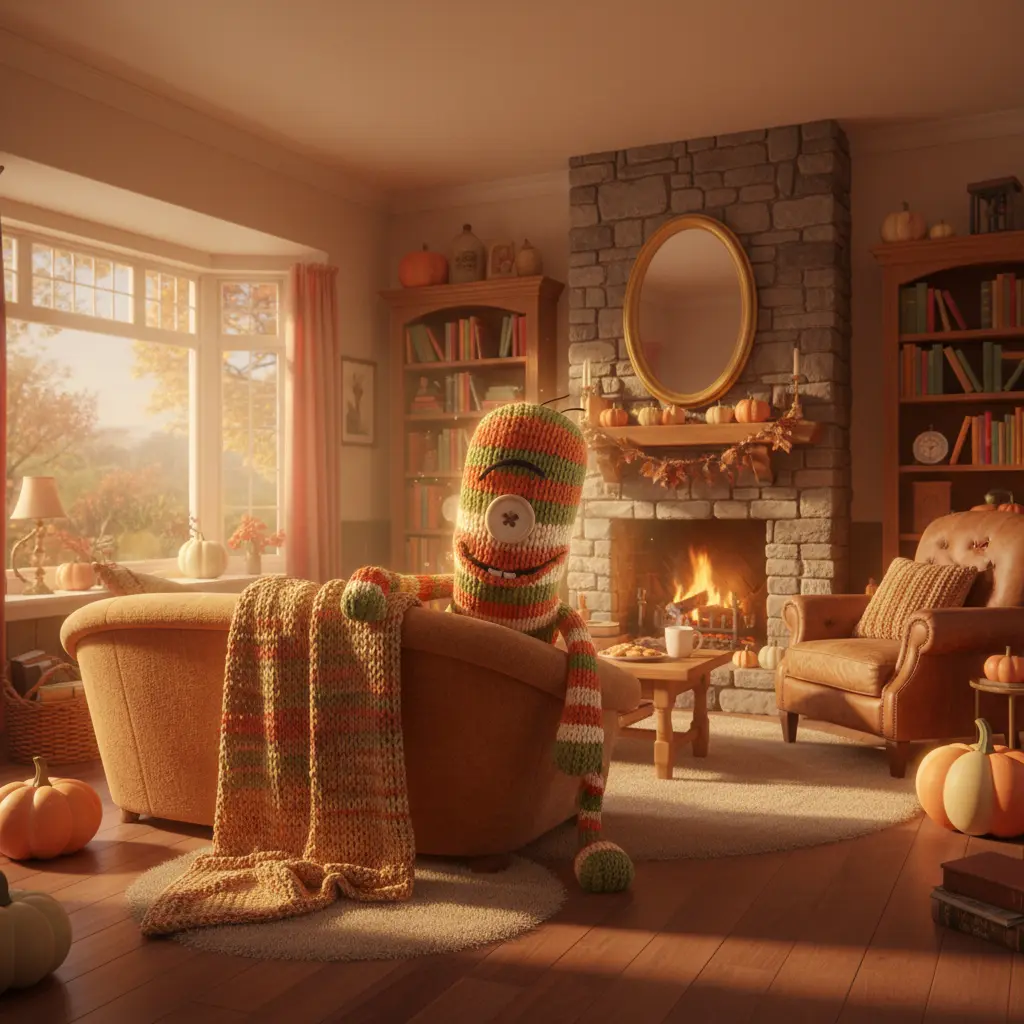 Portada de El Calcetín Monstruo de Pelusa