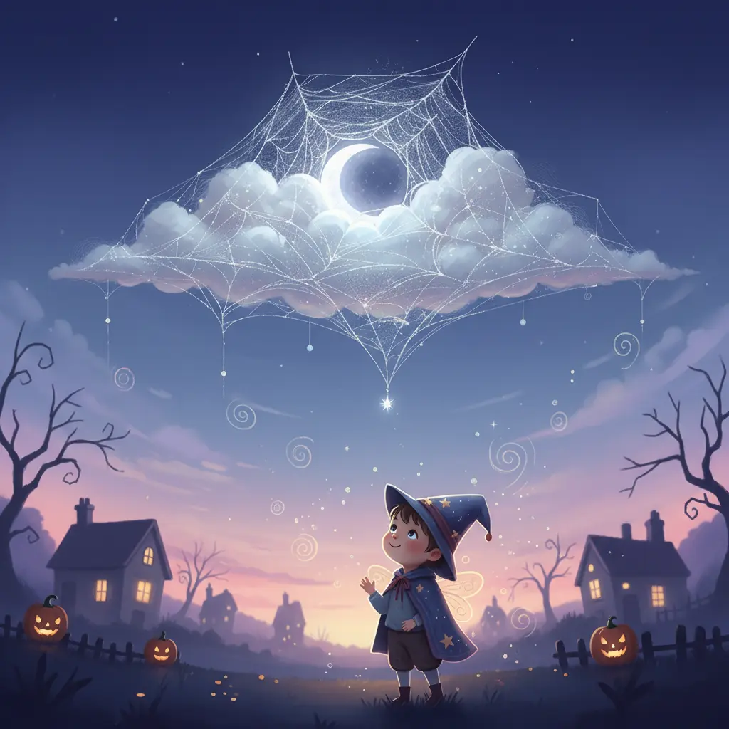 Portada de La Nube de Telaraña Mágica